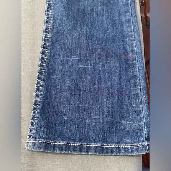 Ariat Real Denim Jeans American Flag girls size 16 - Picture 8 of 11